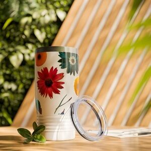 🚨Floral Ringneck Tumbler, 20oz🚨 Designed by: BleuRose Creations